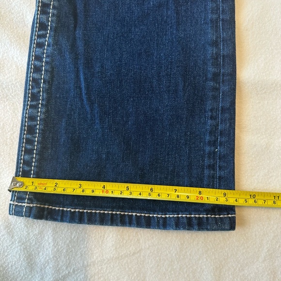 Size 30 Miss Me M Series Jeans Women’s Big M Embroidered Bootcut Dark Wash Denim - Picture 2 of 12